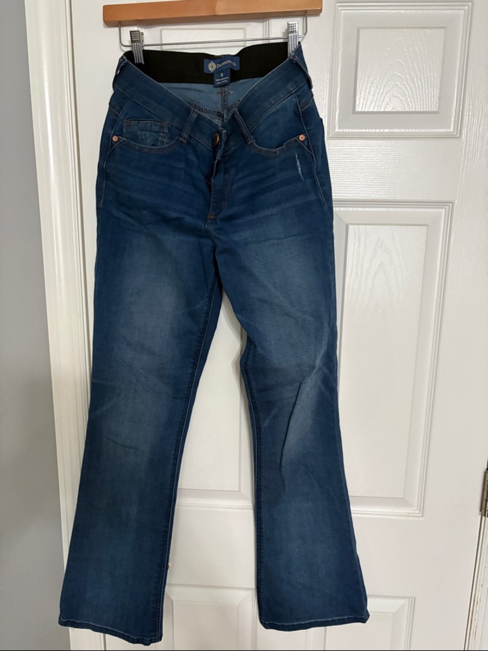 Dark Blue Women’s Jeans - ab-solution Democracy Size 8